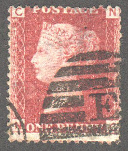 Great Britain Scott 33 Used Plate 92 - NC - Click Image to Close